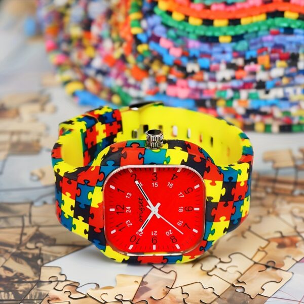 Origset Nurse Watch – Unisex Medical Watch for Nurses & Doctors, 24H Dial, Yellow & Red - Image 9
