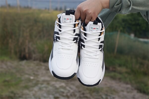 Comfortable Cartoon High-Top Running Shoes – Non-Slip Lace-Up for Outdoor & All-Season - Image 6