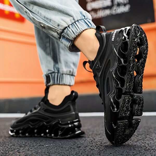 TASHION Men's Blade Running Shoes – Breathable Mesh, TPU Sole, Lace-Up Athletic Sneakers - Image 5
