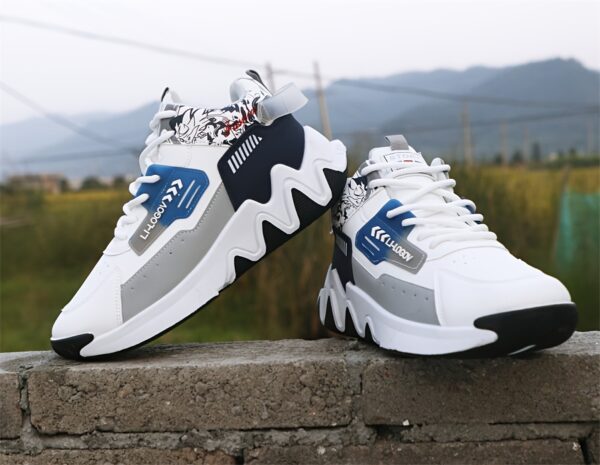 Comfortable Cartoon High-Top Running Shoes – Non-Slip Lace-Up for Outdoor & All-Season - Image 11