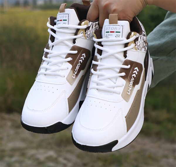 Comfortable Cartoon High-Top Running Shoes – Non-Slip Lace-Up for Outdoor & All-Season - Image 12