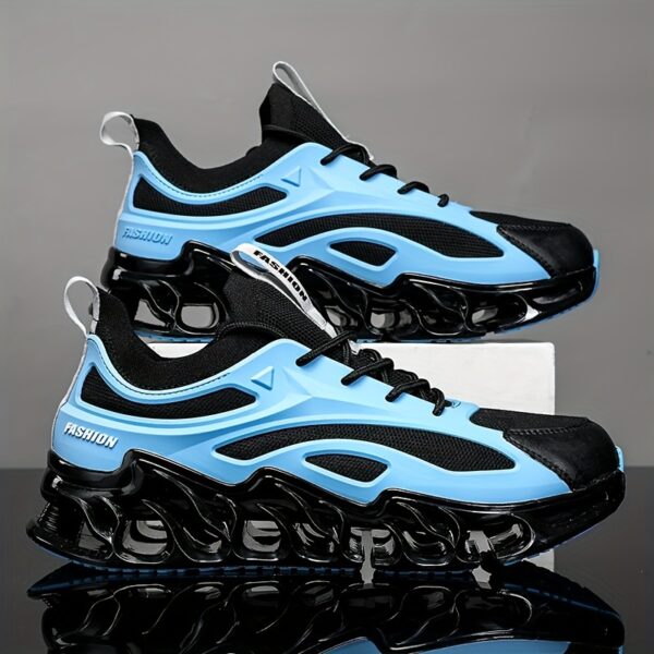 TASHION Men's Blade Running Shoes – Breathable Mesh, TPU Sole, Lace-Up Athletic Sneakers - Image 4