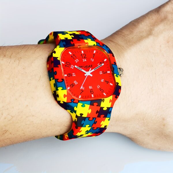Origset Nurse Watch – Unisex Medical Watch for Nurses & Doctors, 24H Dial, Yellow & Red - Image 6