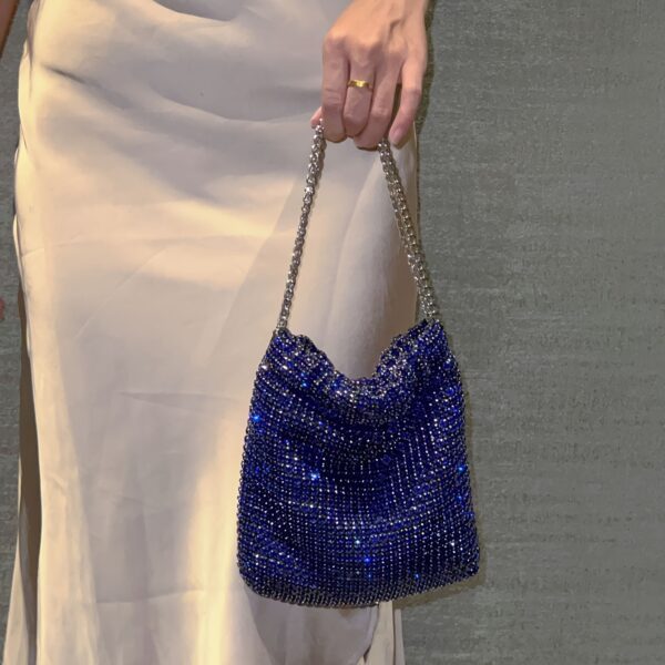 Rhinestone Luxury Clutch – Elegant Acrylic Crossbody Evening Bag | 4-Day Fast Delivery - Image 3