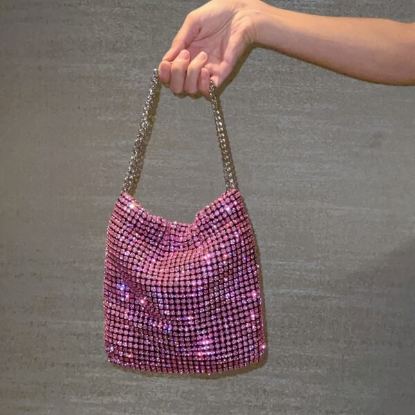 Rhinestone Luxury Clutch – Elegant Acrylic Crossbody Evening Bag | 4-Day Fast Delivery - Image 14