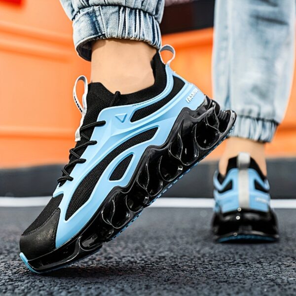 TASHION Men's Blade Running Shoes – Breathable Mesh, TPU Sole, Lace-Up Athletic Sneakers - Image 9