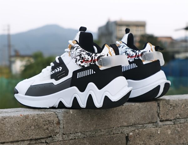 Comfortable Cartoon High-Top Running Shoes – Non-Slip Lace-Up for Outdoor & All-Season - Image 7